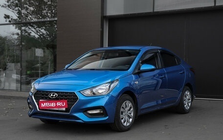 Hyundai Solaris II рестайлинг, 2017 год, 1 397 000 рублей, 1 фотография