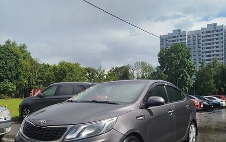 KIA Rio III рестайлинг, 2014 год, 480 000 рублей, 2 фотография