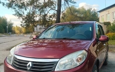 Renault Sandero I, 2010 год, 430 000 рублей, 1 фотография