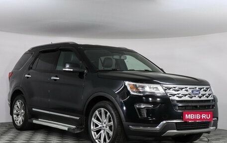 Ford Explorer VI, 2018 год, 2 747 000 рублей, 3 фотография