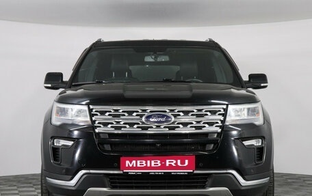 Ford Explorer VI, 2018 год, 2 747 000 рублей, 2 фотография