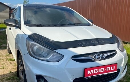 Hyundai Solaris II рестайлинг, 2012 год, 495 000 рублей, 1 фотография