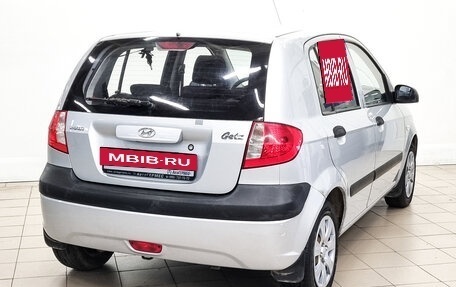 Hyundai Getz I рестайлинг, 2007 год, 399 000 рублей, 4 фотография