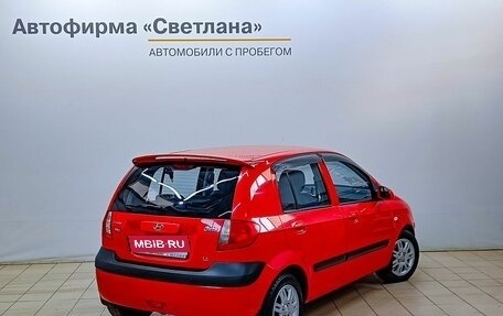 Hyundai Getz I рестайлинг, 2007 год, 424 000 рублей, 2 фотография
