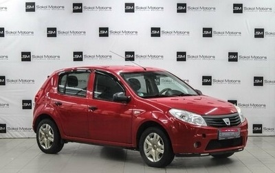 Renault Sandero I, 2010 год, 499 900 рублей, 1 фотография