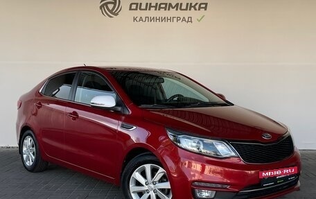 KIA Rio III рестайлинг, 2016 год, 1 210 000 рублей, 7 фотография
