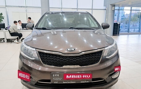 KIA Rio III рестайлинг, 2016 год, 1 064 000 рублей, 6 фотография