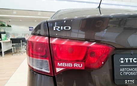 KIA Rio III рестайлинг, 2016 год, 1 064 000 рублей, 13 фотография