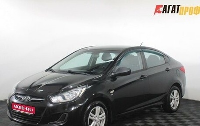 Hyundai Solaris II рестайлинг, 2014 год, 975 000 рублей, 1 фотография