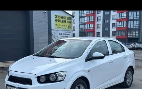 Chevrolet Aveo III, 2012 год, 490 000 рублей, 1 фотография