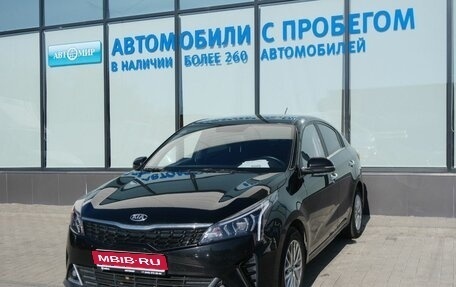 KIA Rio IV, 2021 год, 1 590 000 рублей, 1 фотография