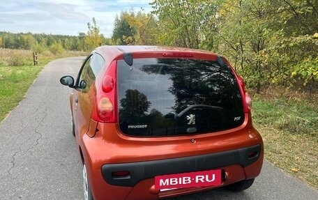 Peugeot 107 I рестайлинг, 2009 год, 490 000 рублей, 6 фотография
