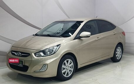 Hyundai Solaris II рестайлинг, 2011 год, 750 000 рублей, 1 фотография