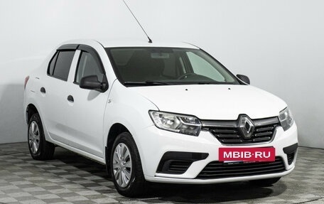 Renault Logan II, 2019 год, 599 585 рублей, 3 фотография