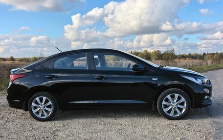 Hyundai Solaris II рестайлинг, 2017 год, 1 200 000 рублей, 11 фотография