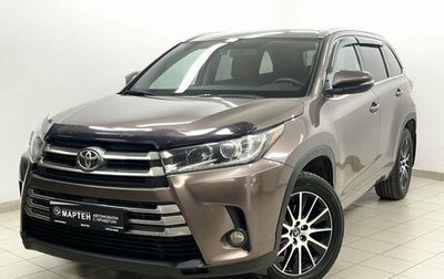 Toyota Highlander III, 2018 год, 3 579 000 рублей, 1 фотография