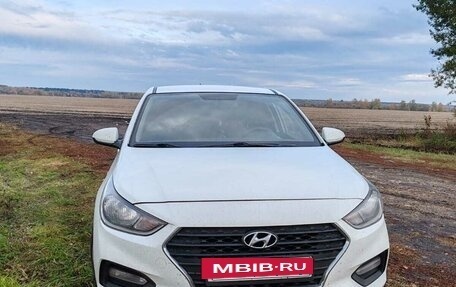 Hyundai Solaris II рестайлинг, 2018 год, 1 050 000 рублей, 3 фотография