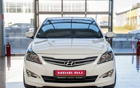 Hyundai Solaris II рестайлинг, 2015 год, 1 088 000 рублей, 2 фотография