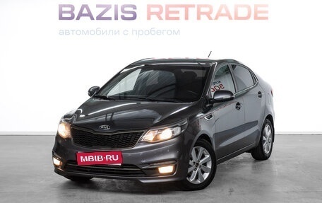 KIA Rio III рестайлинг, 2015 год, 1 142 000 рублей, 1 фотография