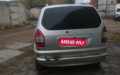Opel Zafira A рестайлинг, 2002 год, 220 000 рублей, 4 фотография