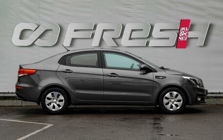 KIA Rio III рестайлинг, 2016 год, 1 290 000 рублей, 5 фотография