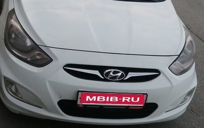 Hyundai Solaris II рестайлинг, 2011 год, 490 000 рублей, 1 фотография