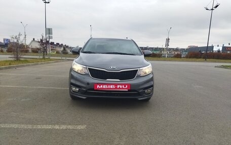 KIA Rio III рестайлинг, 2016 год, 1 200 000 рублей, 27 фотография