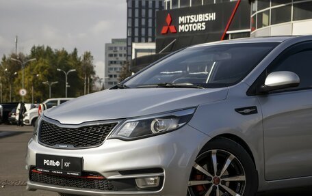 KIA Rio III рестайлинг, 2015 год, 995 000 рублей, 21 фотография