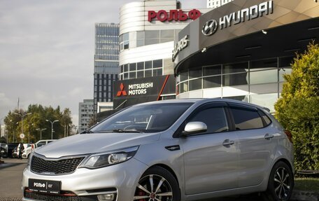 KIA Rio III рестайлинг, 2015 год, 995 000 рублей, 22 фотография