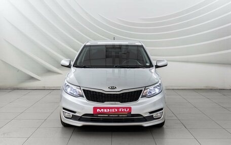 KIA Rio III рестайлинг, 2015 год, 998 000 рублей, 3 фотография
