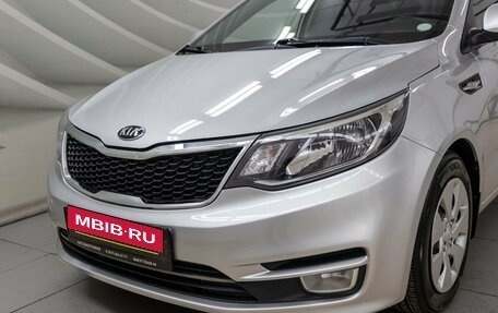 KIA Rio III рестайлинг, 2015 год, 998 000 рублей, 11 фотография