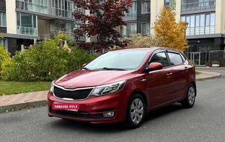KIA Rio III рестайлинг, 2016 год, 969 000 рублей, 1 фотография