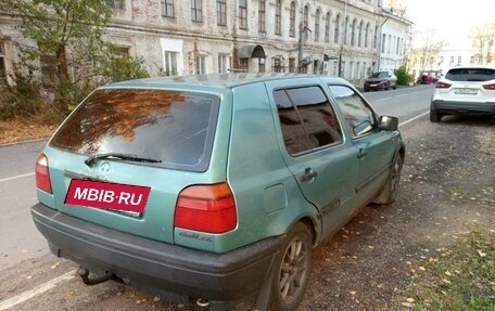 Volkswagen Golf III, 1992 год, 140 000 рублей, 4 фотография