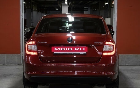 Skoda Rapid I, 2016 год, 1 198 000 рублей, 6 фотография