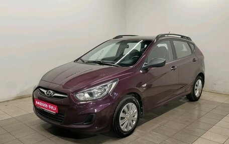 Hyundai Solaris II рестайлинг, 2012 год, 599 000 рублей, 1 фотография
