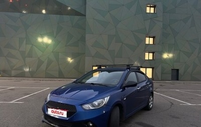 Hyundai Solaris II рестайлинг, 2011 год, 630 000 рублей, 1 фотография