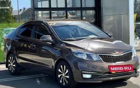 KIA Rio III рестайлинг, 2016 год, 990 000 рублей, 3 фотография