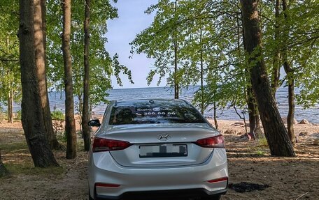 Hyundai Solaris II рестайлинг, 2017 год, 1 000 000 рублей, 10 фотография