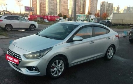 Hyundai Solaris II рестайлинг, 2017 год, 1 000 000 рублей, 5 фотография