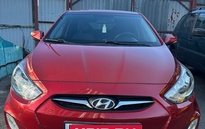 Hyundai Solaris II рестайлинг, 2011 год, 890 000 рублей, 1 фотография