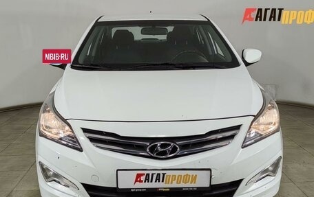 Hyundai Solaris II рестайлинг, 2014 год, 870 000 рублей, 2 фотография