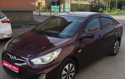 Hyundai Solaris II рестайлинг, 2012 год, 600 000 рублей, 1 фотография