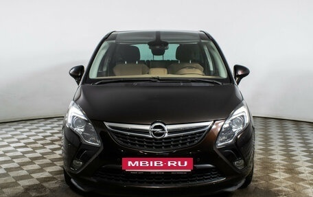 Opel Zafira C рестайлинг, 2013 год, 1 190 000 рублей, 2 фотография