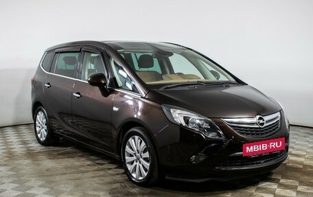Opel Zafira C рестайлинг, 2013 год, 1 190 000 рублей, 3 фотография