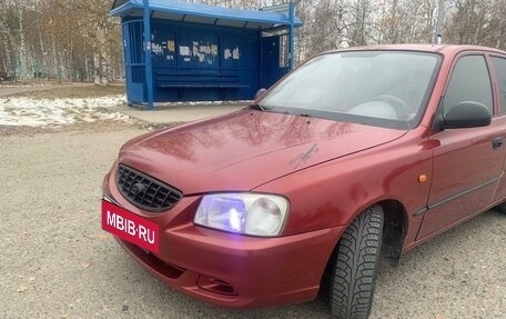 Hyundai Accent II, 2004 год, 250 000 рублей, 3 фотография