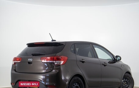 KIA Rio III рестайлинг, 2017 год, 929 000 рублей, 5 фотография