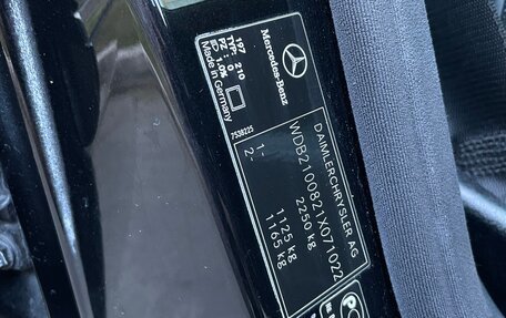 Mercedes-Benz E-Класс, 2001 год, 750 000 рублей, 20 фотография