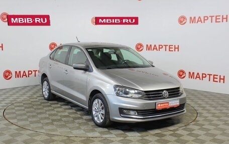 Volkswagen Polo VI (EU Market), 2017 год, 1 273 000 рублей, 3 фотография