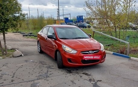 Hyundai Solaris II рестайлинг, 2011 год, 860 000 рублей, 8 фотография