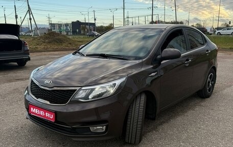 KIA Rio III рестайлинг, 2016 год, 1 010 000 рублей, 1 фотография